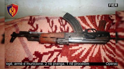 Drogë, armë dhe makinë të vjedhur, në pranga 2 persona