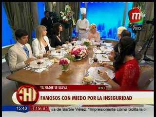 Informe: la inseguridad y los famosos