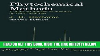 [PDF] FREE Phytochemical Methods: A Guide to Modern Techniques of Plant Analysis [Read] Full Ebook