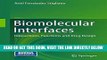 [PDF] FREE Biomolecular Interfaces: Interactions, Functions and Drug Design [Download] Full Ebook