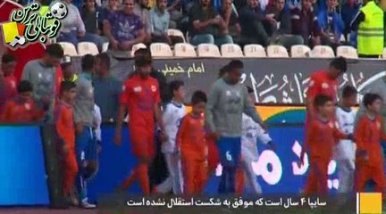 مرور بازی استقلال و سایپا