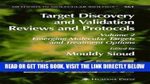 [PDF] FREE Target Discovery and Validation Reviews and Protocols: Emerging Molecular Targets and