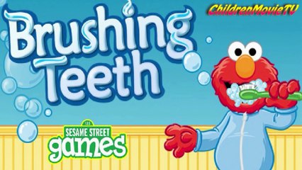 Brushing Teeth Game for Kids Fun Sesame Street Video