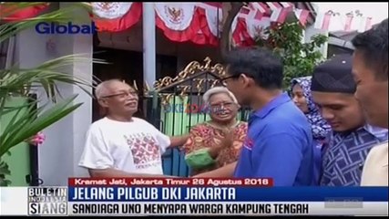 Sandiaga Uno Menyapa Warga Kampung Tengah