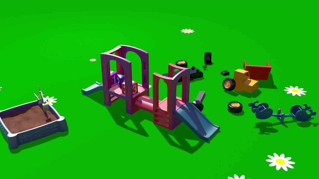 Çizgi film - İş Makineleri - Damperli Kamyon Bölüm 1 (Sayılar öğreniyoruz)