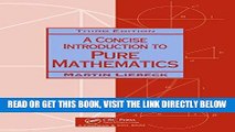 [EBOOK] DOWNLOAD A Concise Introduction to Pure Mathematics, Third Edition (Chapman Hall/CRC