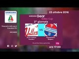 Scandicci - Bergamo 1-3 - Highlights - 1^ Giornata - Samsung Gear Volley Cup 2016/17