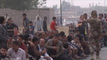 تدفق النازحين من الموصل خلال أسبوع من المعارك