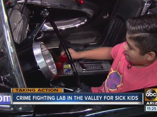 Crime fighting lab for sick Valley children