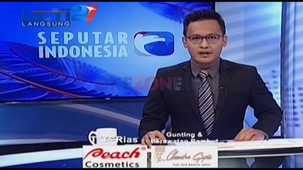 Kota Berastagi Dihujani Abu Vulkanik Gunung Sinabung