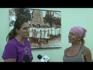 Esma Woods viziton aerobinë Vita në Gjakovë - Lajme