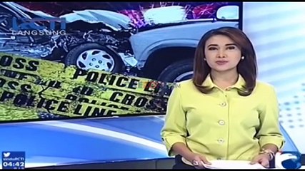 Rem Blong, Truk Semen Tabrak 2 Sepeda Motor dan Mobil di Cianjur Jawa Barat