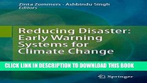 [DOWNLOAD] PDF Reducing Disaster: Early Warning Systems For Climate Change Collection BEST SELLER