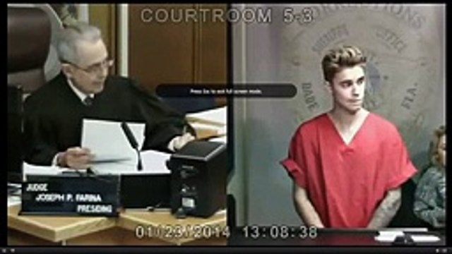 Justin Bieber Court VIDEO _ Justin Bieber Arrested DUI & Drag Racing Reaction