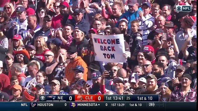 Tom Brady Leads Patriots to TD on His First Drive of the Season! Patriots vs. Browns NFL