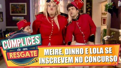 Download Video: Meire, Dinho e Lola se inscrevem no concurso de bandas