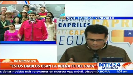 Capriles asegura que no ha comenzado el diálogo en Venezuela y ratifica la manifestación del 26 de octubre