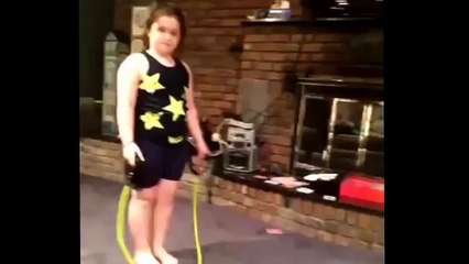 Girl rope fail vine