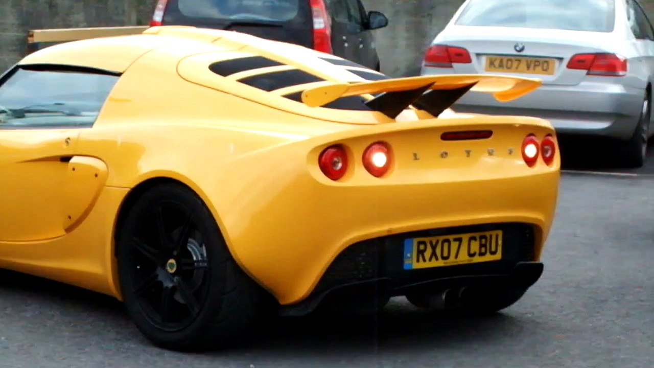 Lotus Exige S Yellow