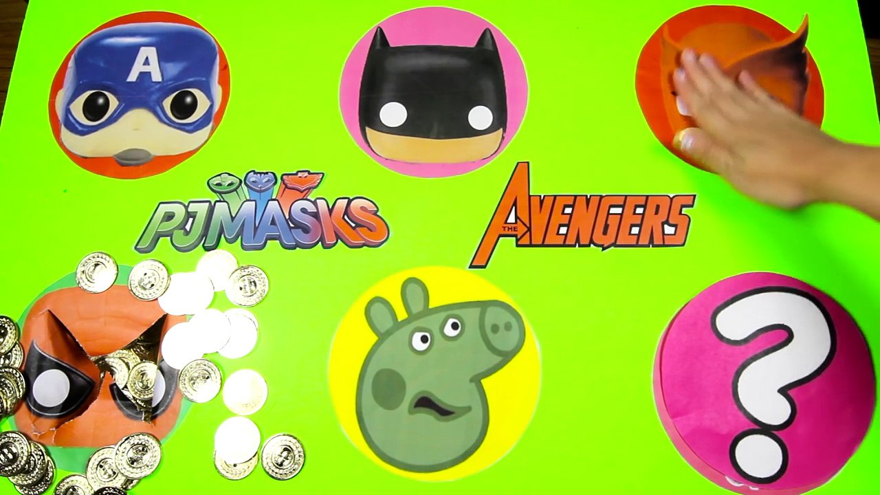 PJ Masks Paw Patrol SuperHero Game - Surprise Toys from Spiderman, Peppa Pig, Disney, Spin the Wheel