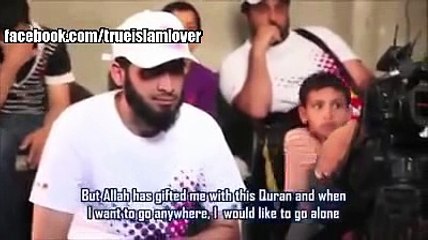 Blind Boy Tells His Reason Why He Don't Want Sight...Will Make You Cry