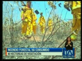 Incendio de gran magnitud en Portovelo