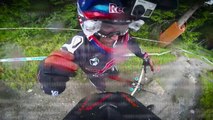 Claudio Caluori's CHAINLESS Leogang UCI MTB Course Preview w. Aaron Gwin | GoPro View