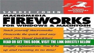[Free Read] Macromedia Fireworks MX 2004 for Windows and Macintosh: Visual QuickStart Guide Full