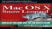 [Free Read] Mac OS X Snow Leopard Bible Full Online