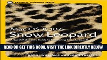 [Free Read] Mac OS X 10.6 Snow Leopard: Peachpit Learning Series Free Online