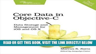 [Free Read] Core Data in Objective-C: Data Storage and Management for iOS and OS X Free Online