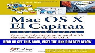 [Free Read] Mac OS X El Capitan for Seniors: Learn Step by Step How to Work with Mac OS X El