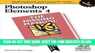 [Free Read] Photoshop Elements 4: The Missing Manual: The Missing Manual Full Online