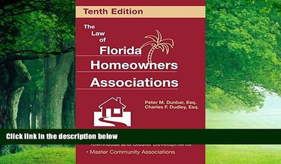 Books to Read  The Law of Florida Homeowners Associations (Law of Florida Homeowners Associations