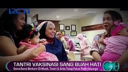 Tantri 'Kotak' Vaksinasi Sang Buah Hati
