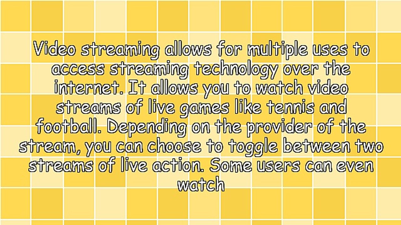 Basics of Video Streaming Software