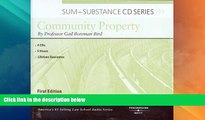 Big Deals  Sum and Substance Audio on Community Property  Best Seller Books Most Wanted