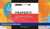 Books to Read  Casenotes Legal Briefs: Property, Keyed to Singer, Berger, Davidson, and Penalver
