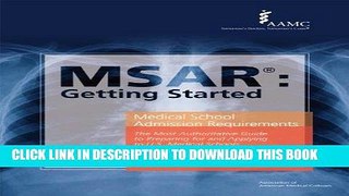 Read Now MSAR: Getting Started (Official Guide to Medical School Admissions) by Association of