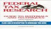 Read Now Federal Tax Research Guide to Materials and Techniques: Guide to Materials and Techniques