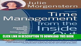 [Ebook] Time Management from the Inside Out, Second Edition: The Foolproof System for Taking