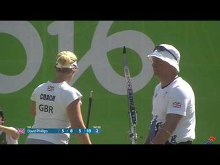 Men's Individual Recurve 1/16 - Phillips v Cordeiro - Rio 2016 Paralympics
