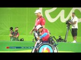 Men's Compound Open, semi finals | Simonellil v Al  | Rio 2016 Paralympics