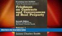 Big Deals  Friedman on Contracts and Conveyances of Real Property (3 Volume Set)  Best Seller