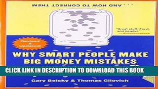 [Ebook] Why Smart People Make Big Money Mistakes and How to Correct Them: Lessons from the