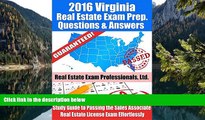 Big Deals  2016 Virginia Real Estate Exam Prep Questions and Answers: Study Guide to Passing the