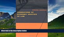 Big Deals  Foundations of Economic Analysis of Law  Best Seller Books Most Wanted