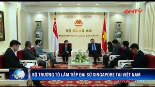 Bộ trưởng Tô Lâm tiếp Đại sứ mệnh toàn quyền Cộng hòa Singapore tại Việt Nam