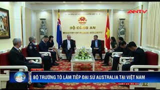 Bộ trưởng Tô Lâm tiếp Đại sứ mệnh toàn quyền Australia tại Việt Nam