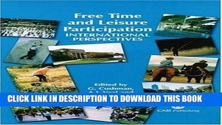 [New] Ebook Free Time and Leisure Participation: International Perspectives Free Online